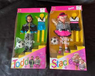 Vintage NOS Pair Of Stacie And Todd Dolls