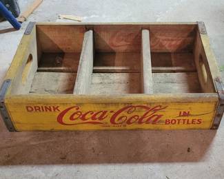 Vintage Wooden CocaCola Crate