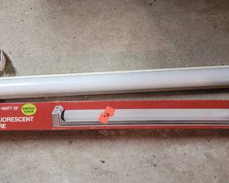 Slimline Fluorescent Light Fixture