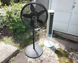 Two Floor Fans