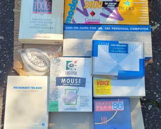 Lot of Vintage Computer Accessories