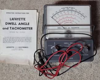 Lafayette Dwell Angle and Tachometer