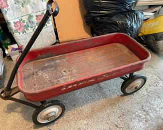 Vintage Rex Jet Red Wagon