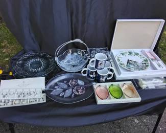 Lot Of Serving Platters