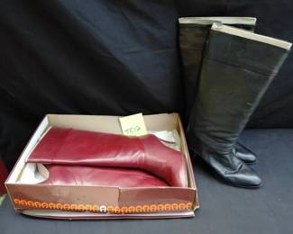 Two Pairs Of Etienne Aigner Boots