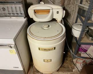 Vintage Whirlpool Wringer Washer