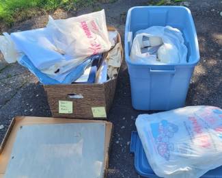 Lot of Fabric and Yarn