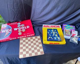 Lot Of Vintage Games And Baseball