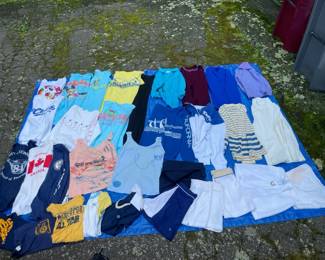 Lot Of Vintage 1980s 1990s Clothing Including TShirts