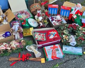 Lot of Christmas Decor