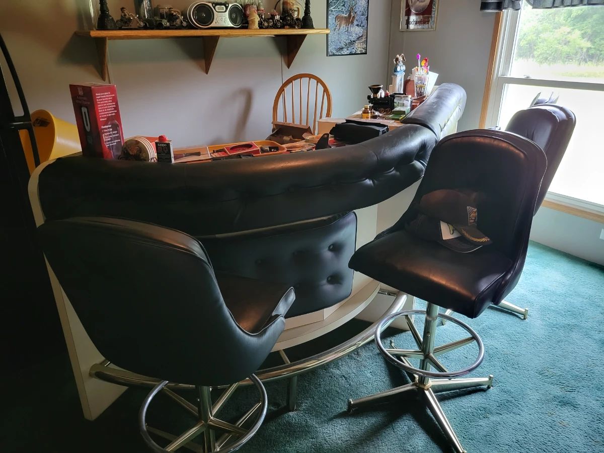 Bar and bar stools