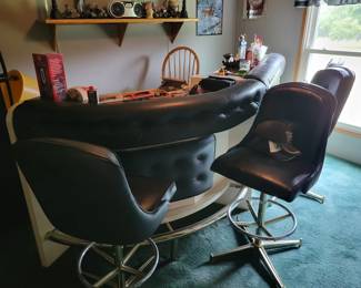 Bar and bar stools