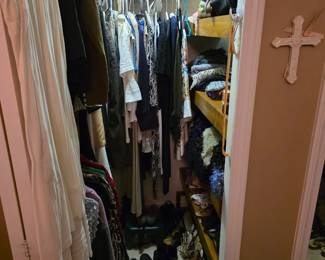 Vintage ladies clothing.