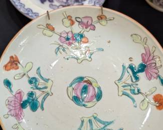Antique Asian plates