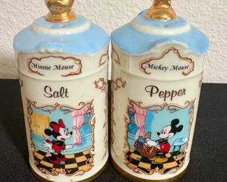 1997 Lenox Disney salt and pepper shakers