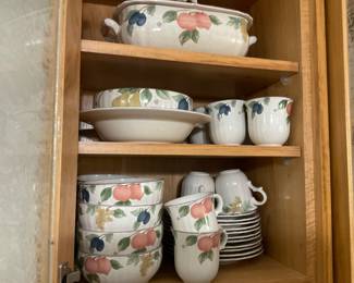Mikasa dish set Fruit Panorama