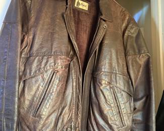 Leather jacket