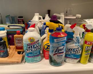 Cleaning supplies