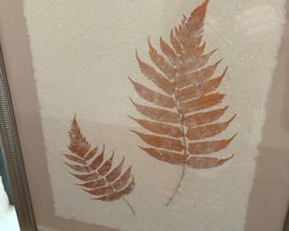 Handmade paper art