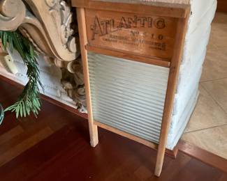 Antique washboard