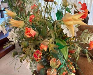 Large floral arrangement