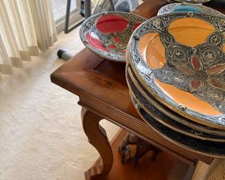 Morrocan plates