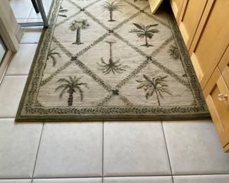 Palm rug
