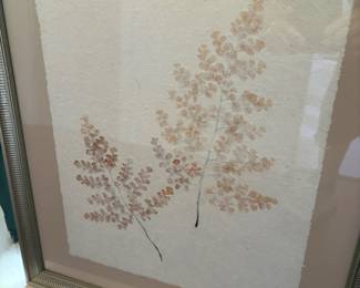Handmade paper art