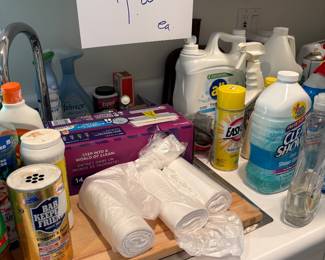 Cleaning supplies