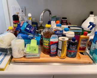 Cleaning supplies