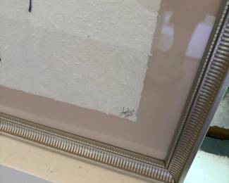Artists signature