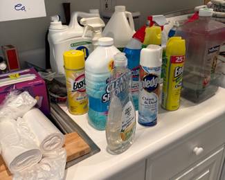 Cleaning supplies