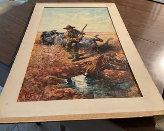 Western oil painting