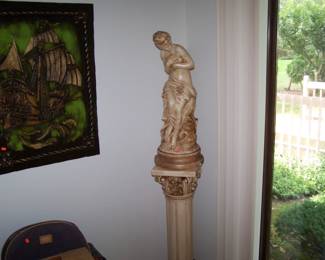 STATUE & PEDESTAL