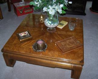 ASIAN-INFLUENCE COFFEE TABLE & SMALLS