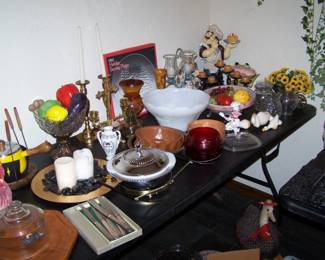 MORE GLASS, CHINA & SMALLS
