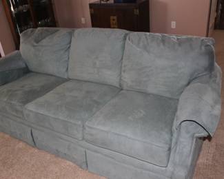 Blue sofa