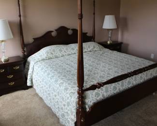 King four poster bed