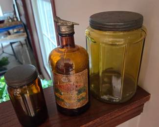 Old jars, vaseline jar