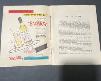 Cuna del Daiquiri Cocktail Menu - La Habana Cuba - Lorenzo Frau Marsal