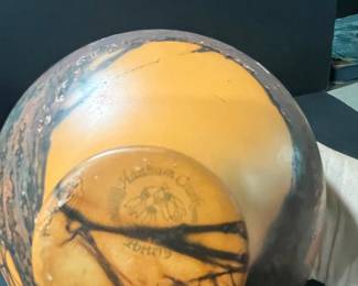 Horsehair Raku Pottery Vase