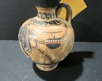 19th Century Grand Tour Black-Figure Amphora Replica