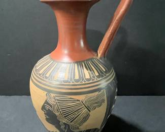 Black-Figure Style Amphora Vase Replica