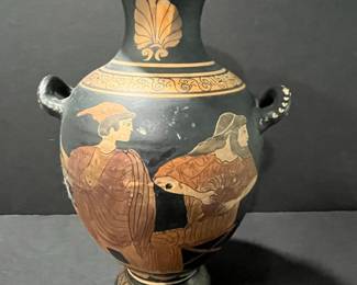 Attic Black-Figure Amphora Reproduction