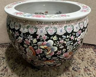 Chinese Famille Rose Porcelain Fish Bowl