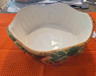 Royal Norfolk Halloween Pumpkin Jack O' Lantern Serving Bowl