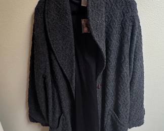 Isabelle Textured Knit Cardigan Coat
