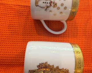 Lenox Eternal Christmas Collection Mugs