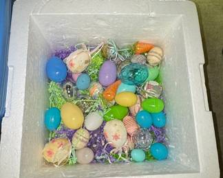 Assorted Decorative Easter Egg Collection