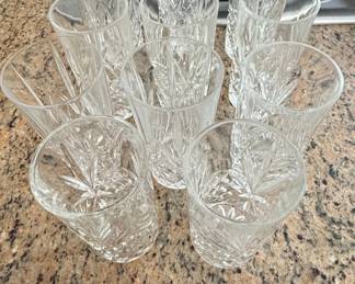 Vintage RCR Oasis Crystal Highball Glasses